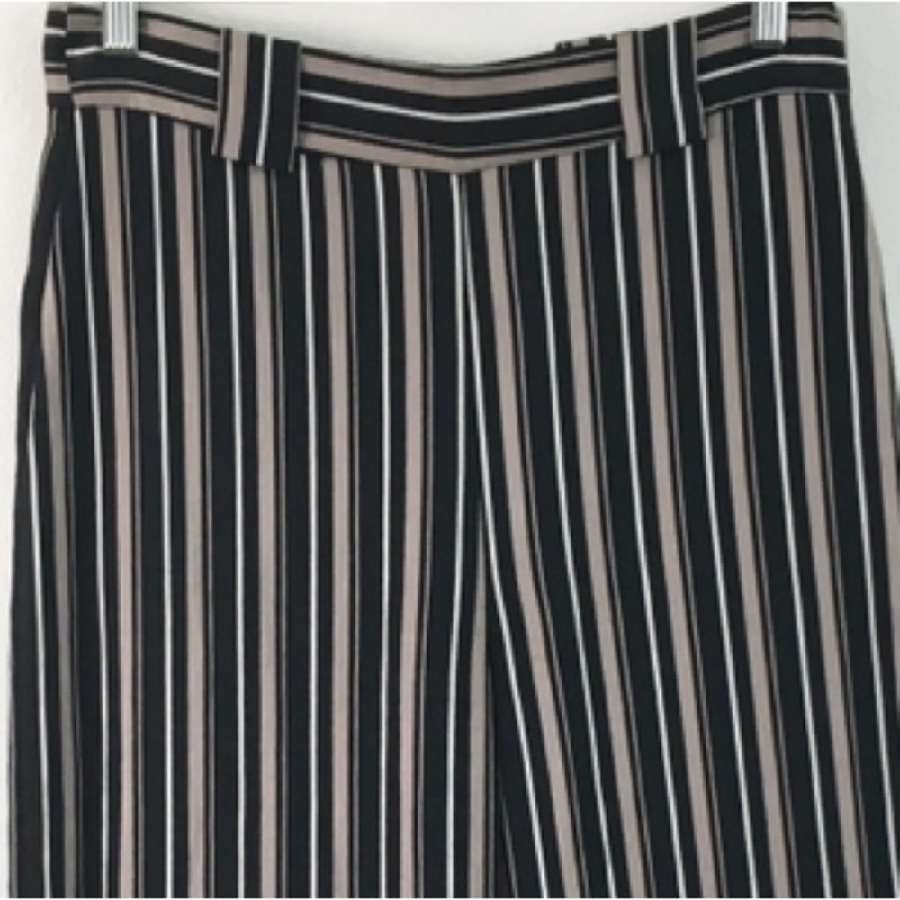 H&M | Wide Leg Vertical Stripe Pants - Picture 2 of 6
